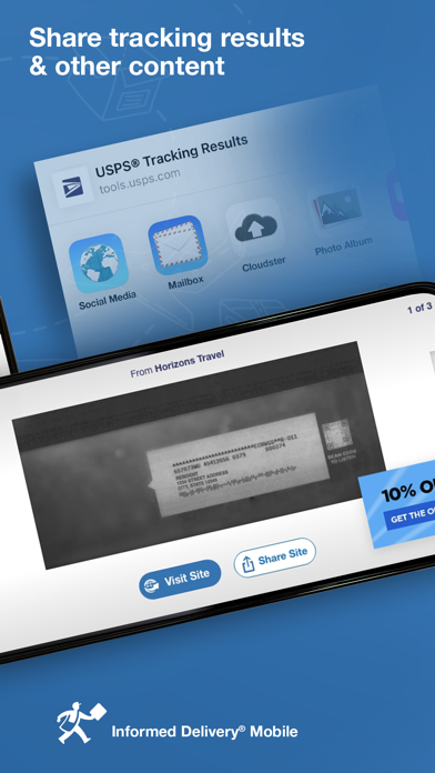 Скриншот Informed Delivery® Mobile 6